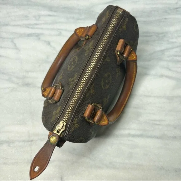 Louis Vuitton Vintage Nano Mini Monogram Speedy 100% Authentic - Picture 7 of 12